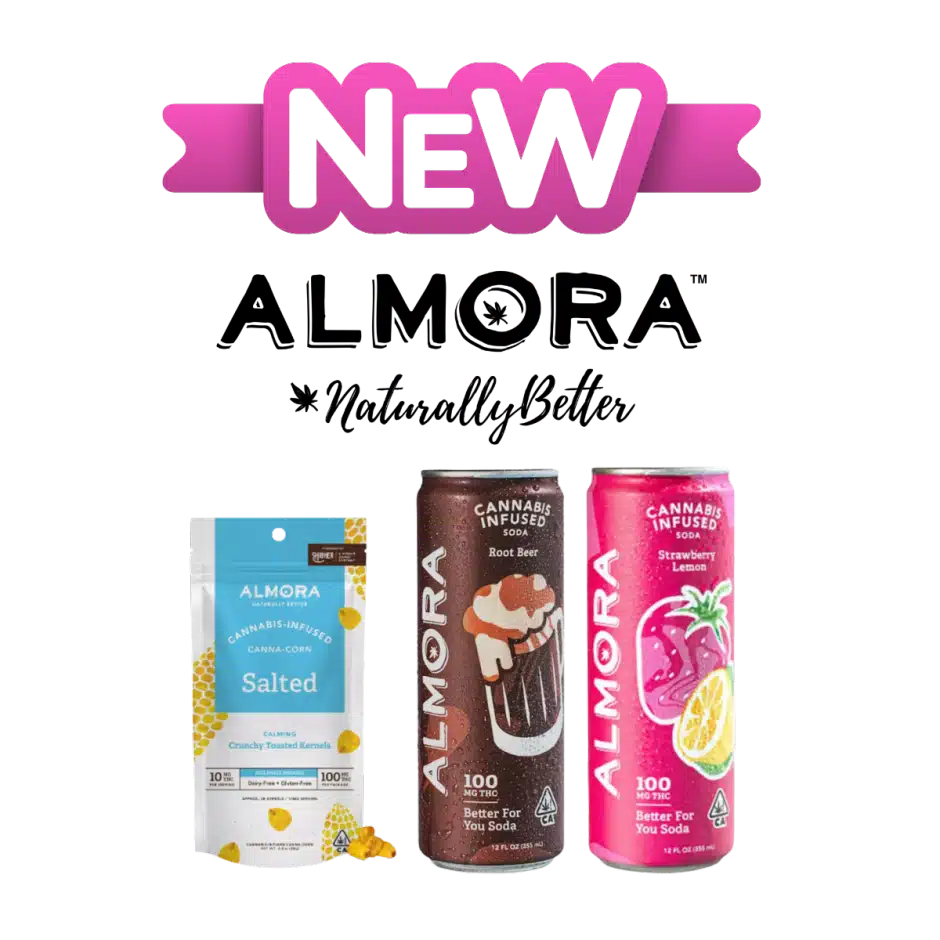 Almora Farms new products including canna corn and infused sodas