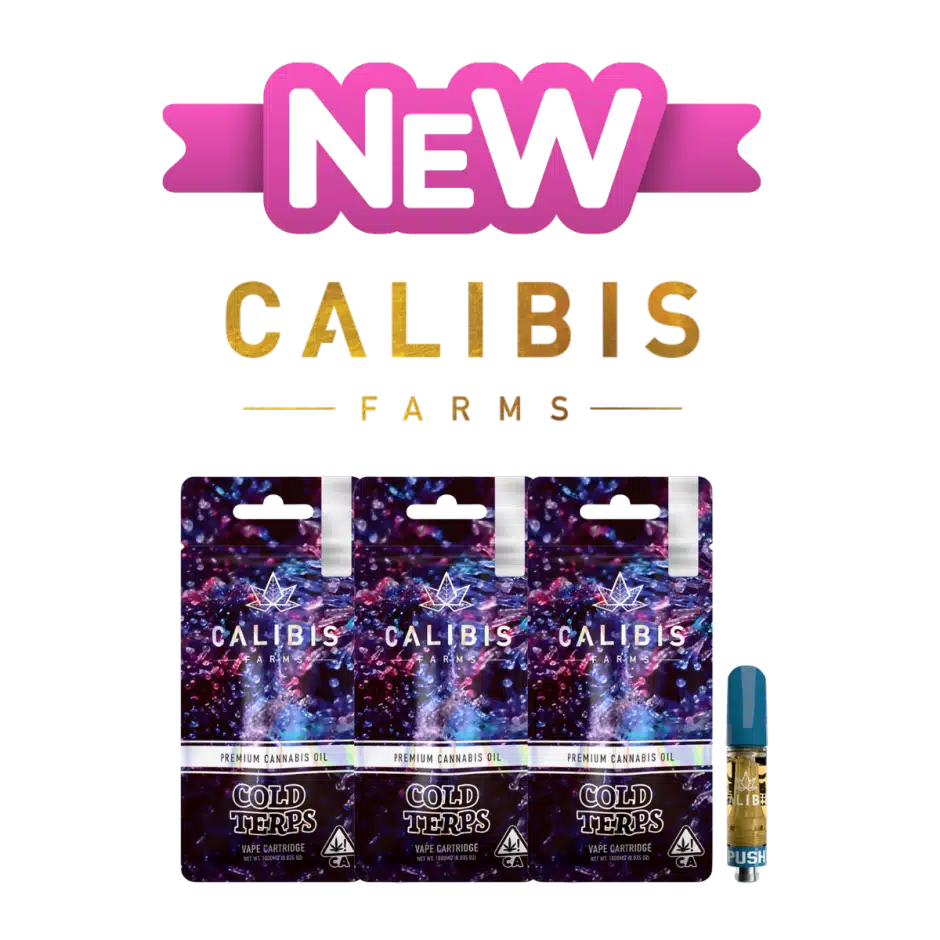 Calibis Farms new Cold Terp vape cartridges
