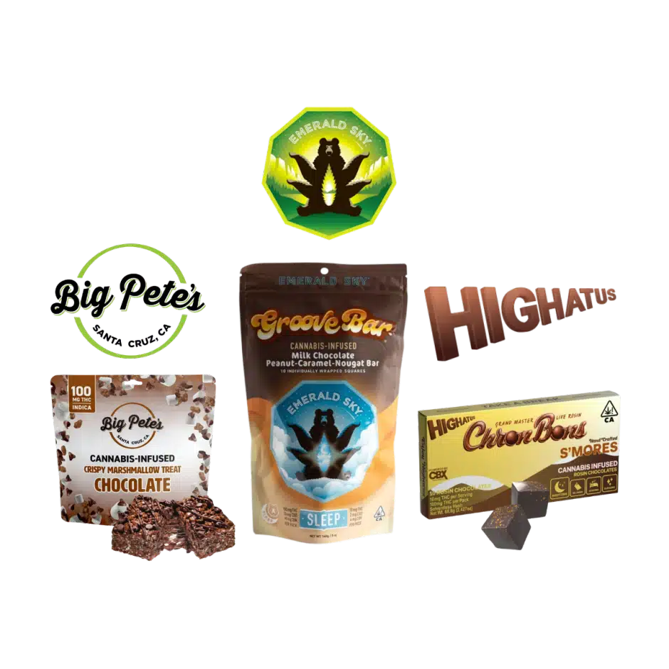 Staff picks featuring GrooveBar, Big Pete's, and Highatus edibles