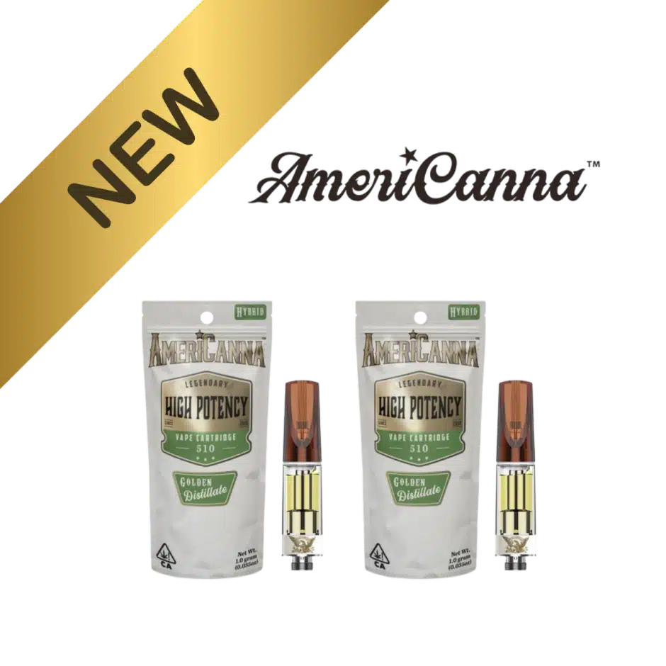 AmeriCanna Skywalker OG 1g High Potency 510 Cart — Golden Distillate