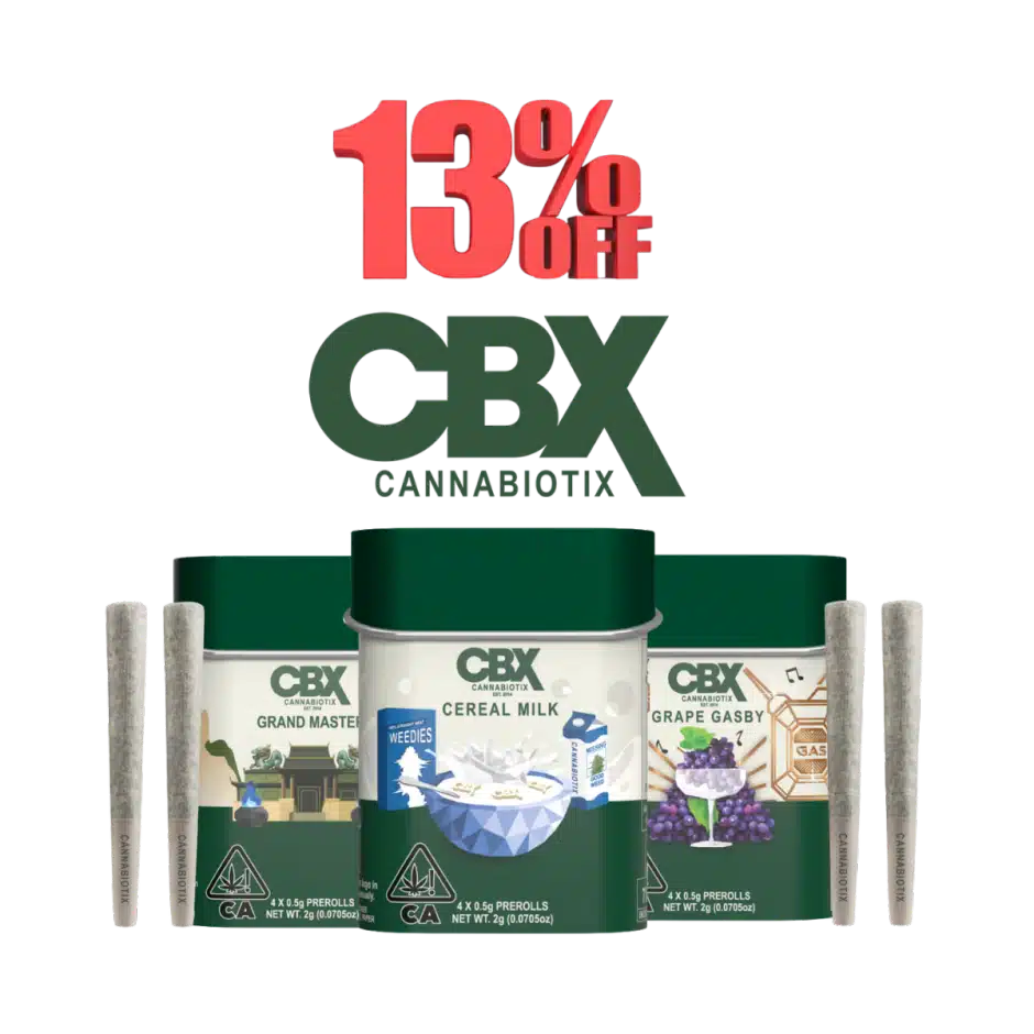 Everyday Low Pricing — CBX Cannabiotix 13% Off