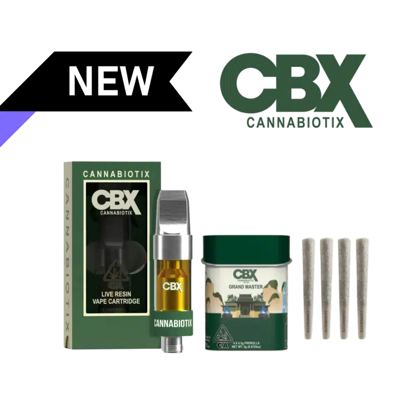 CBX Cannabiotix new products — Master Kush Vape and Grand Master Prerolls