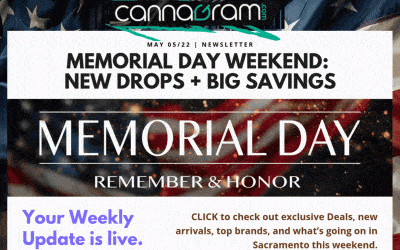 Cannagramer’s News 5/22 — Birdies Brand Feature: Memorial Day Deals & Fresh Restocks