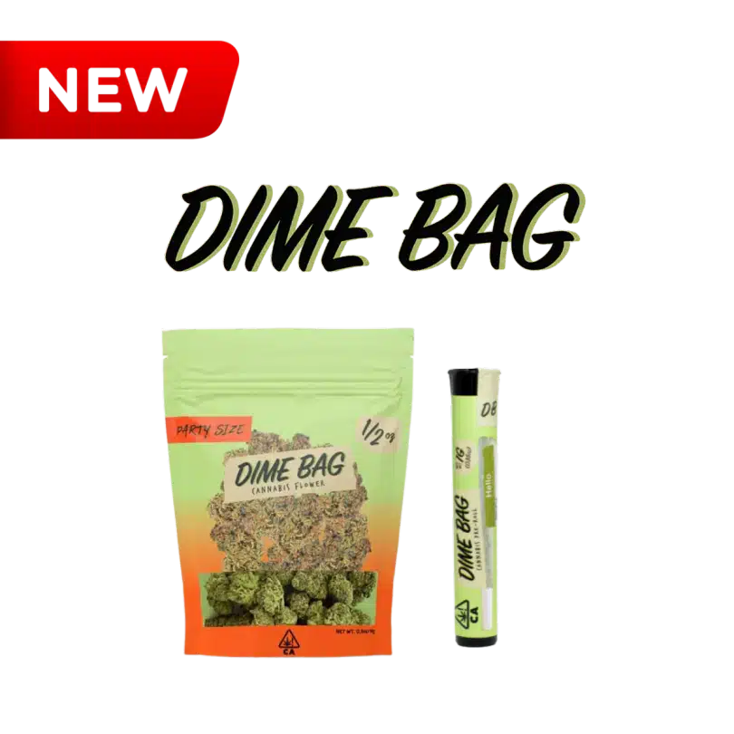 Dime Bag new products — Greenhouse Flower bags and prerolls