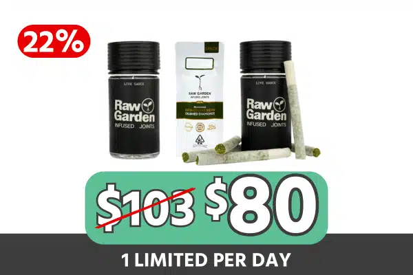 Raw Garden 4/20 Preroll Bundle — $80