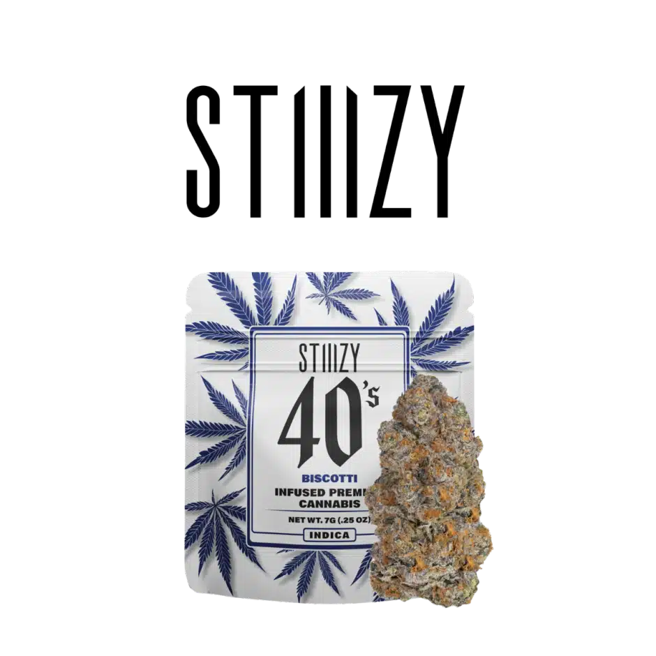 Stiiizy Biscotti (I) 7g Infused 40s Indoor Flower