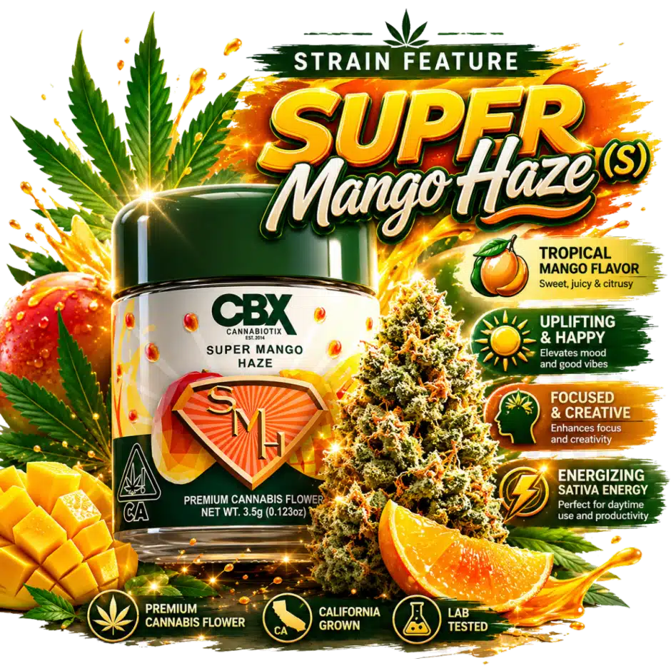 CBX Super Mango Haze (S) 3.5g Premium Flower