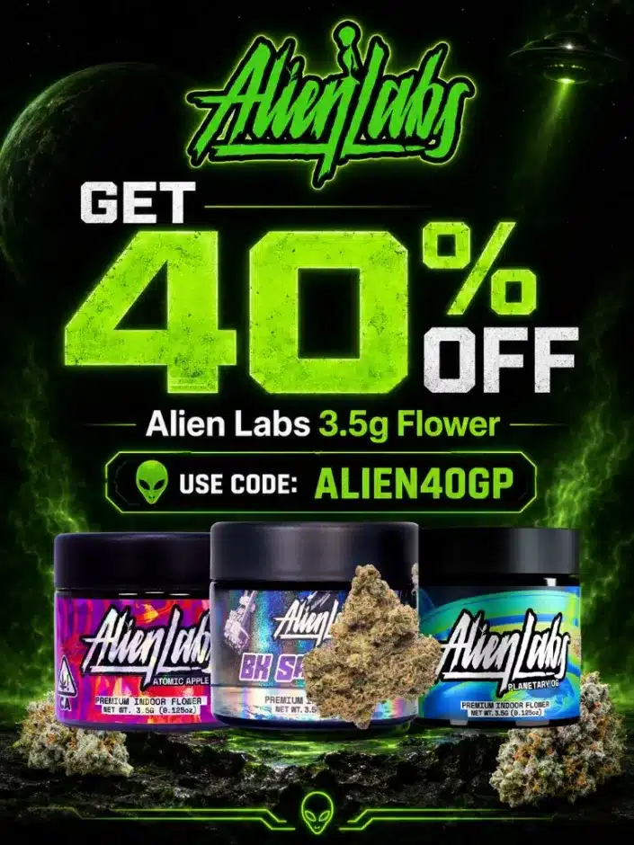 Get 40% Off Alien Labs 3.5g Flower — Deal of the Weekend