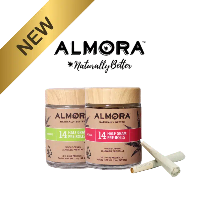 Almora Farms 14pk Half Gram Pre Rolls — Orange Skunk & Hash Burger