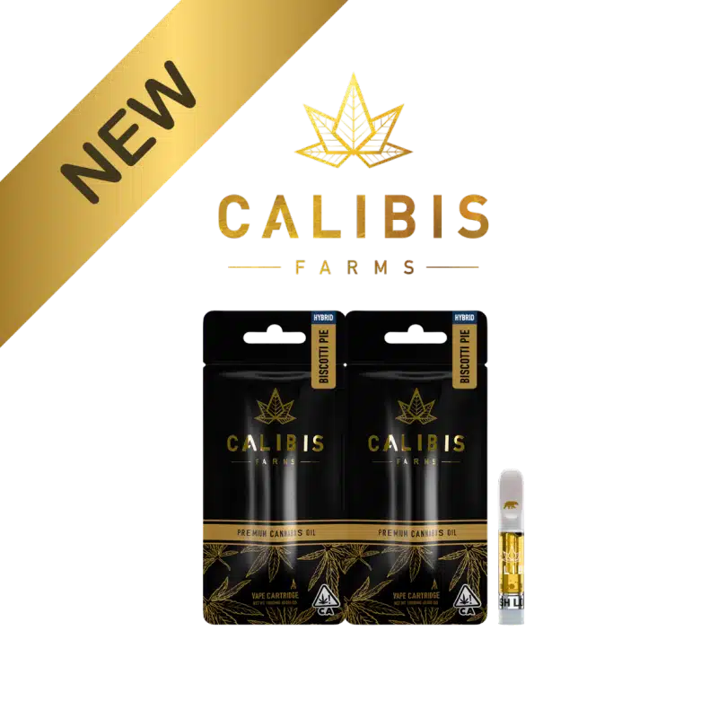 Calibis Farms High Potency Vape — Cali Dream & Biscotti Pie