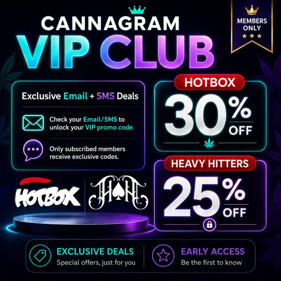 Cannagram VIP Club — Exclusive Email & SMS Deals