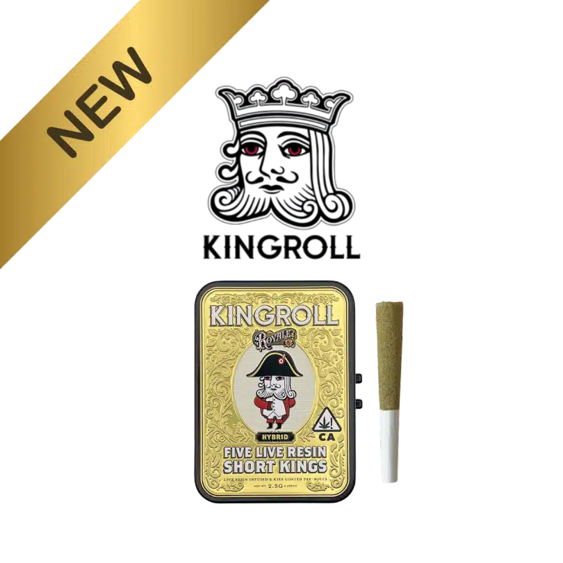 Kingroll Royale Five Live Resin Short Kings — Illemonati & Sherbanger
