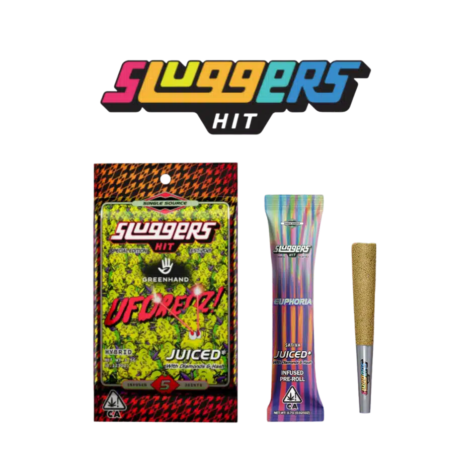 Sluggers Infused Prerolls — Lemon Cherry Gelato & Euphoria