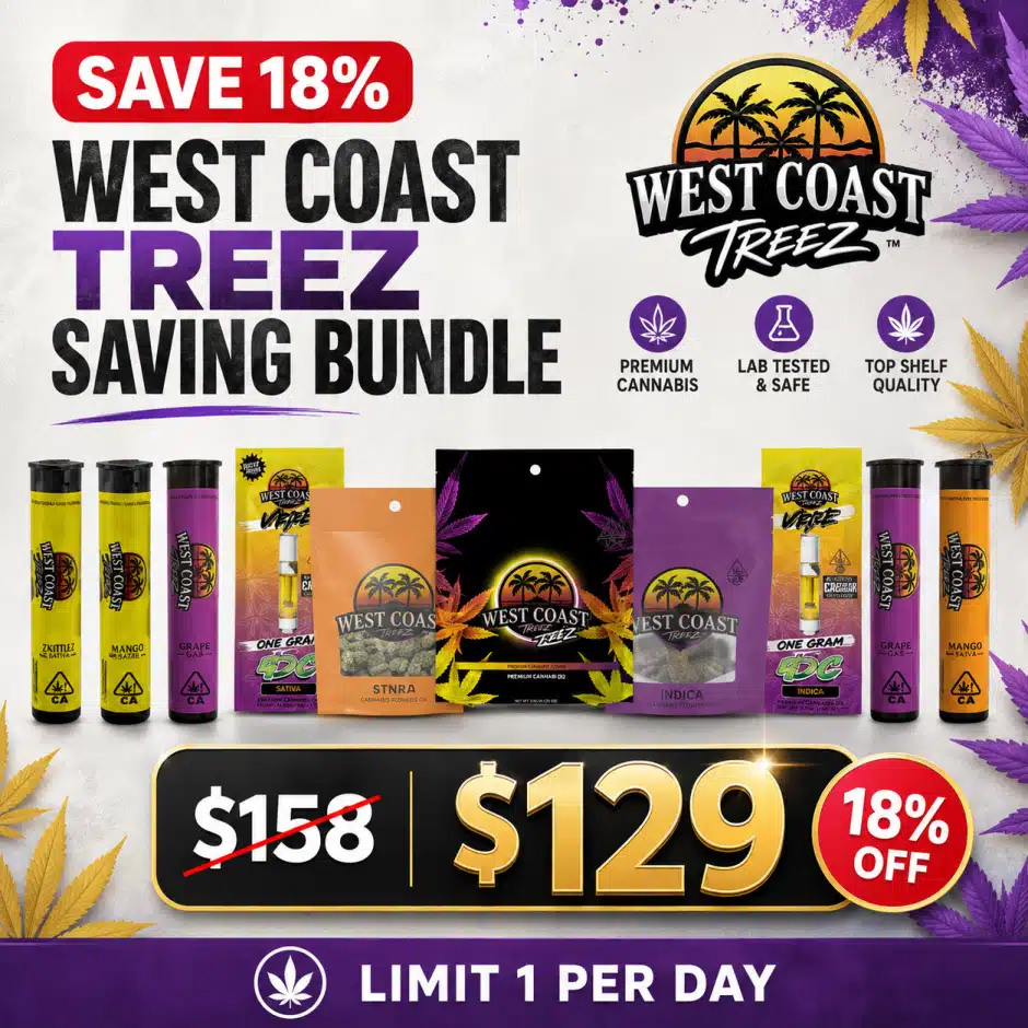 West Coast Treez Saving Bundle — $129 (Save $29, 18% Off)