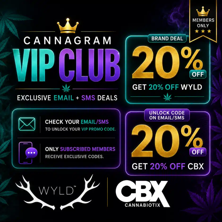 Cannagram VIP Club — Exclusive Email & SMS Deals