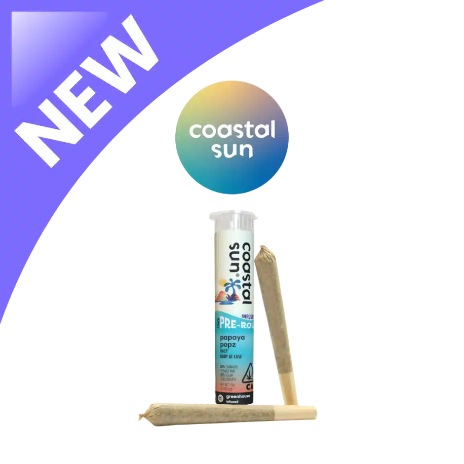 Coastal Sun Infused Prerolls & Greenhouse Flower — OCal Organic, Category 4 Tested