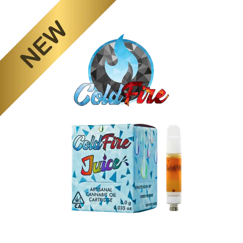 ColdFire Juice Cart Vapes — Black Velvet & White Velvet 1g