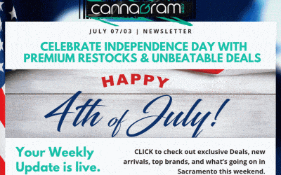Cannagramer’s News 7/3 — Bom Farms Feature: Independence Day Deals