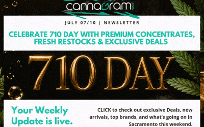 Cannagramer’s News 7/10 — Raw Garden Feature: 710 Day Concentrates