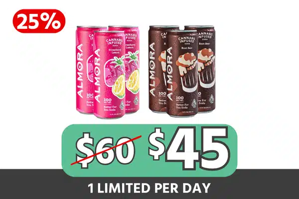 Almora Farms Prebiotic Soda 6 Pack — $45 (Save $15, 25% Off)