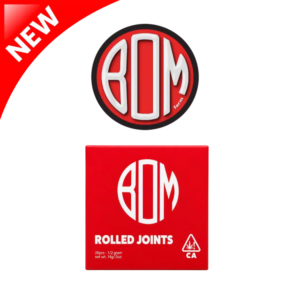 BOM Farms Rolled Joints — 28pcs 1/2 Gram, 14g Total