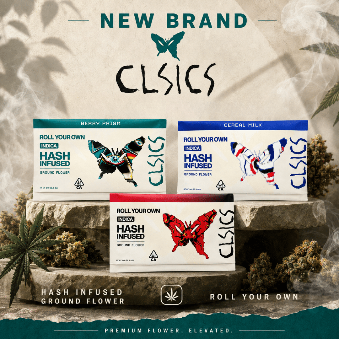 CLSICS Berry Prism (I) 14g Hash-Infused Ground Flower — Roll Your Own