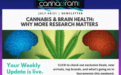 Cannagramer’s News 8/21 — Cannabis & Brain Health: NEW MWAH Brand