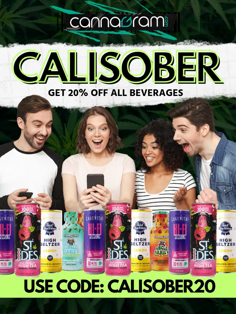 CALISOBER — Get 20% Off All Beverages