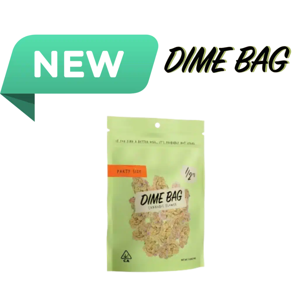 Dime Bag Cannabis Flower — Party Size 1/2 oz (14g) Greenhouse