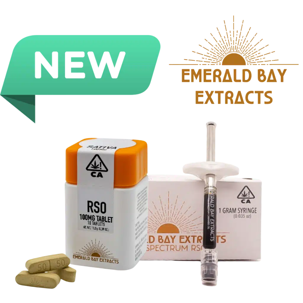 Emerald Bay Extracts — RSO Tablets and Full Spectrum RSO 1 Gram Syringe