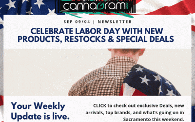 Cannagramer’s News 9/4 — Celebrate Labor Day: NEW Sluggers Hit Vapes & St Ides Gummies.
