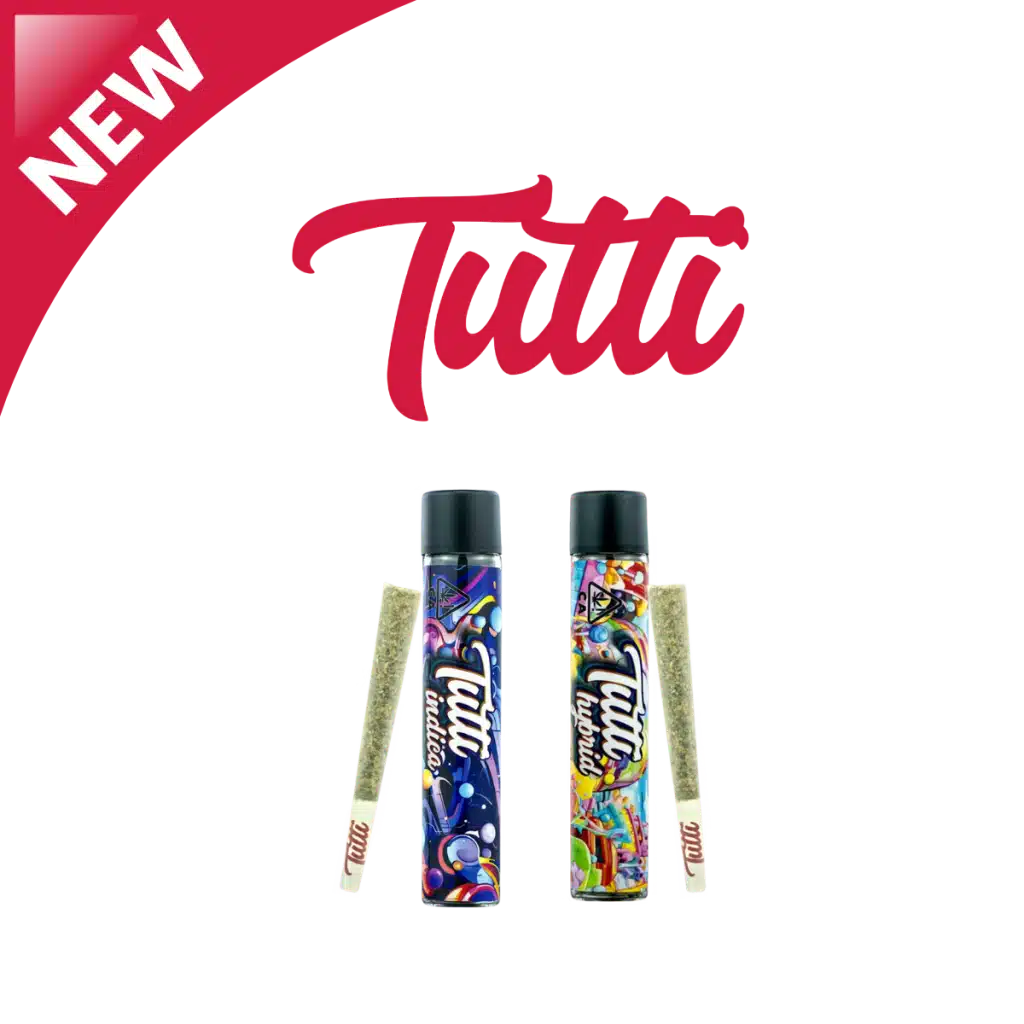 Tutti — 1g Infused Preroll in Graffiti Glass Tube