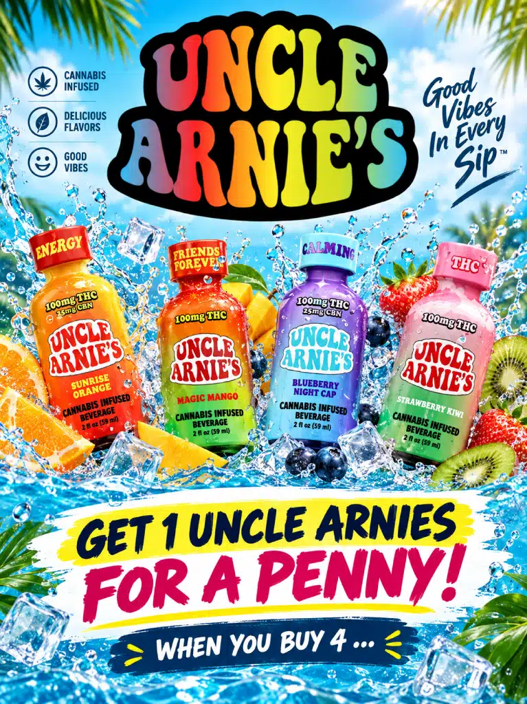 Uncle Arnie's — Buy 4 Beverages, Get 1 for $1