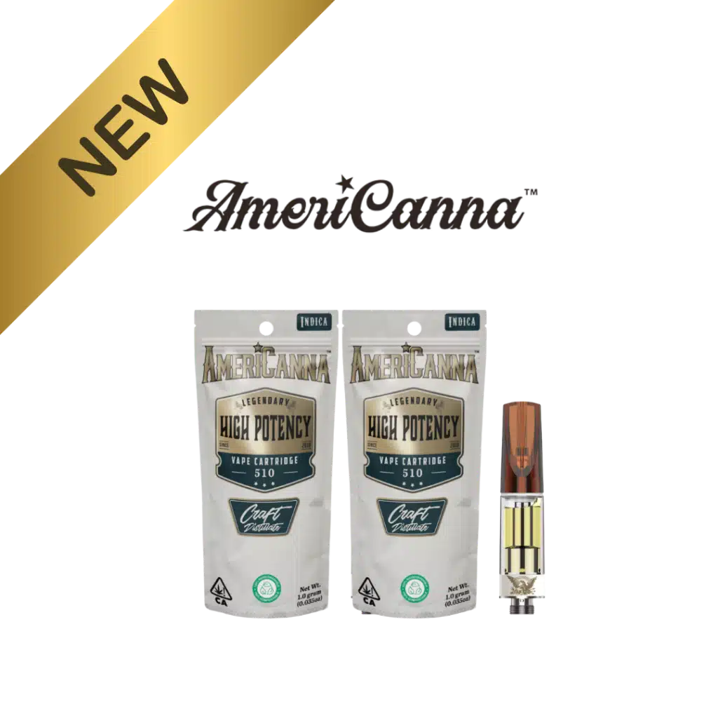 AmeriCanna New Products — Forbidden Fuel and FPOG 1g High Potency 510 Vape Cartridges
