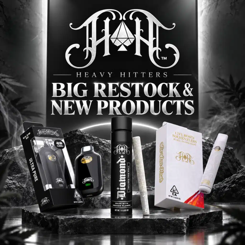 Heavy Hitters Big Restock and New Products at Cannagram