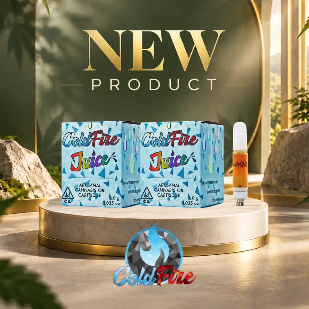 ColdFire Juice Bar Rosin Disposable Vape Pen and ColdFire Juice Cannabis Oil Cartridge