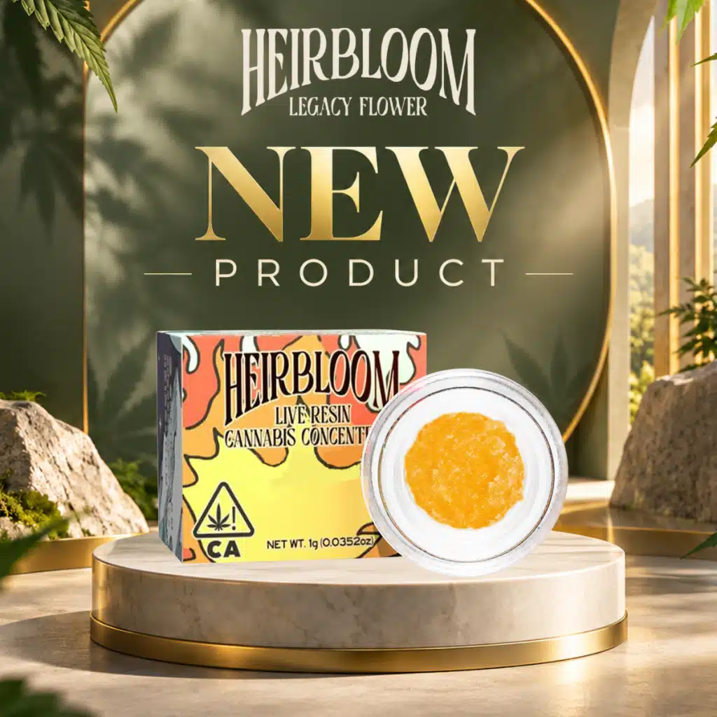 Heirbloom Green Crack — 1g Live Resin Cannabis Concentrate
