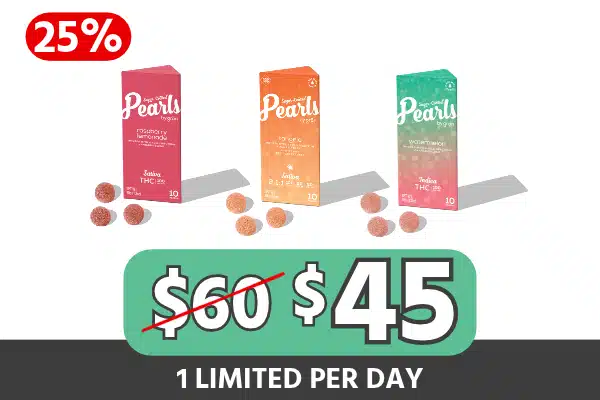 Pearls Wellness 3-Pack Bundle — Any Three 10pk Gummies for $45, Save $15, 25% Off