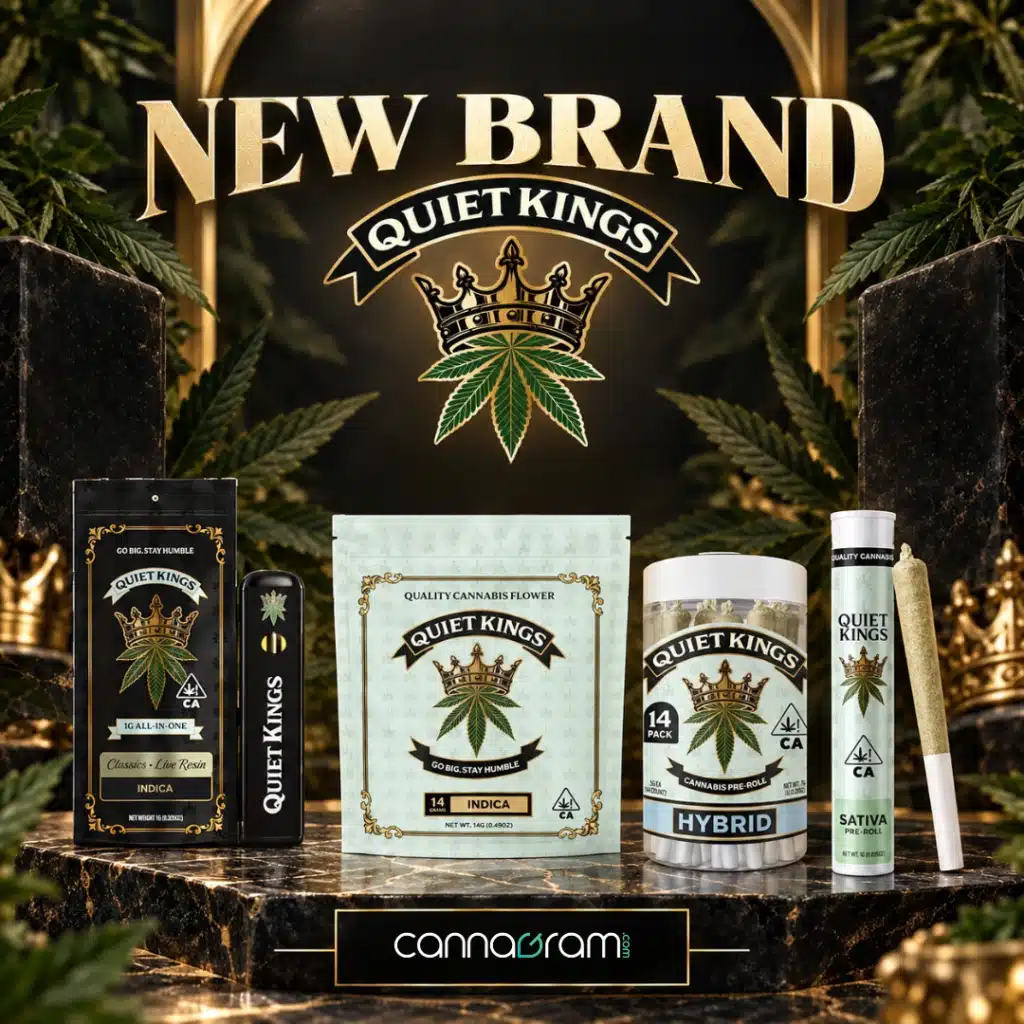 Quiet Kings New Brand — Flower and Prerolls at Cannagram