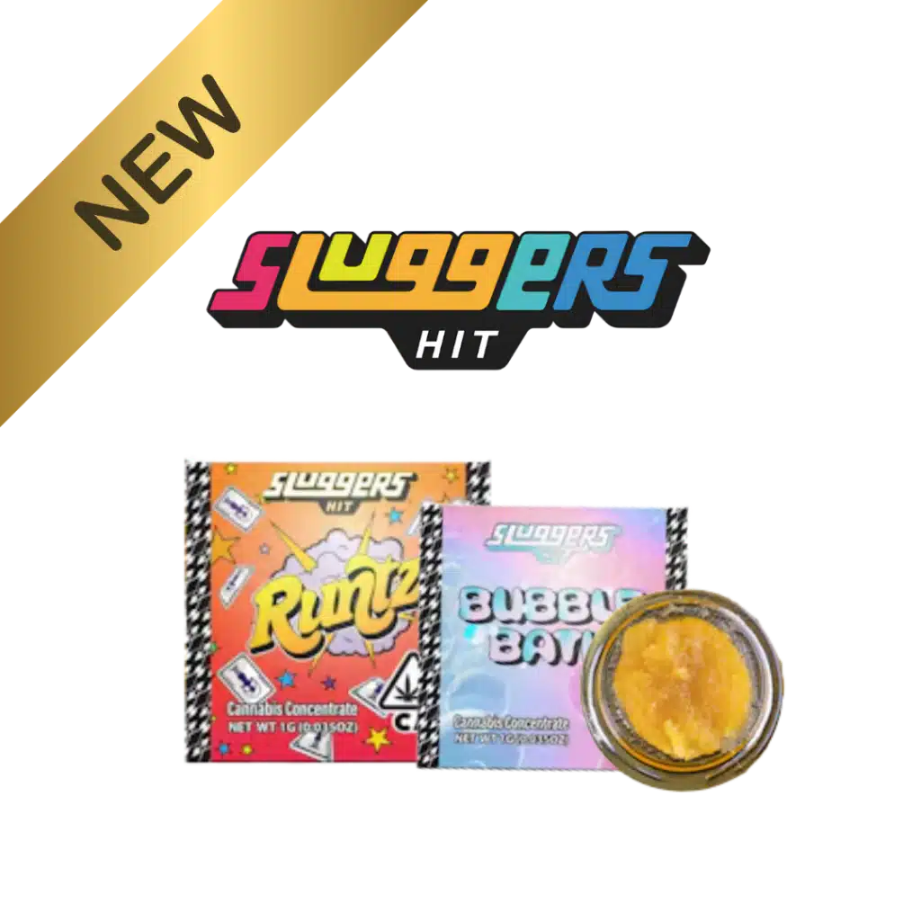 Sluggers Hit New Products — Runtz and Bubble Bath 1g Sauce Concentrates, Pink Acai 1.2g Live Resin AIO Vape