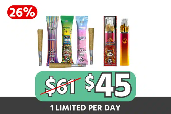 Sluggers Vape + Infused Mini Blunt Bundle — $45 (Save $16, 26% Off)