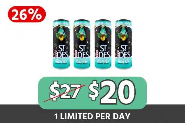 St Ides Honey Ginseng 3-Pack — Three High Tea Beverages for $20, Save $7, 26% Off