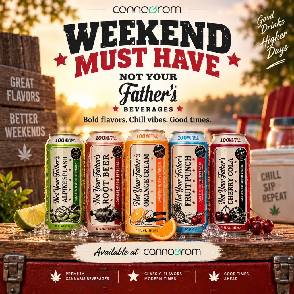 Not Your Father's Cannabis-Infused Beverages — Alpine Splash, Root Beer, Orange Cream, Fruit Punch and Cherry Cola