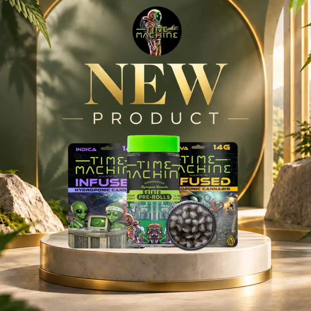 Time Machine — Prerolls and Diamond Infused Flower