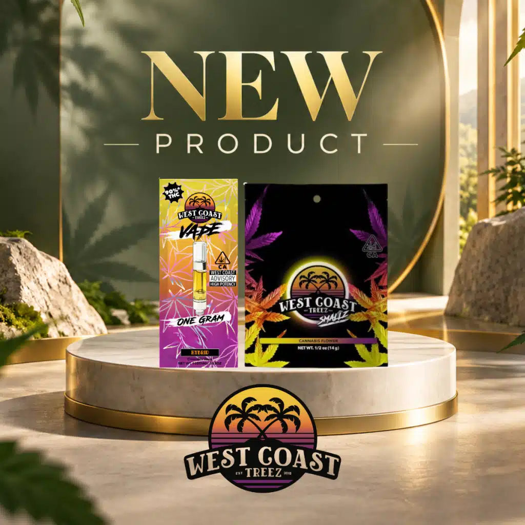West Coast Treez Vape — One Gram Cannabis Vape Cartridge, 90%+ THC